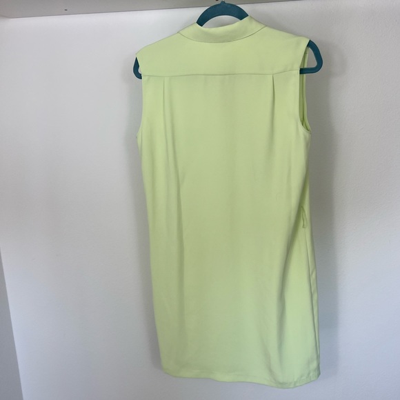 AMANDA UPRICHARD Green Edith Mini Dress NWT sz S w/our belt - Picture 7 of 8